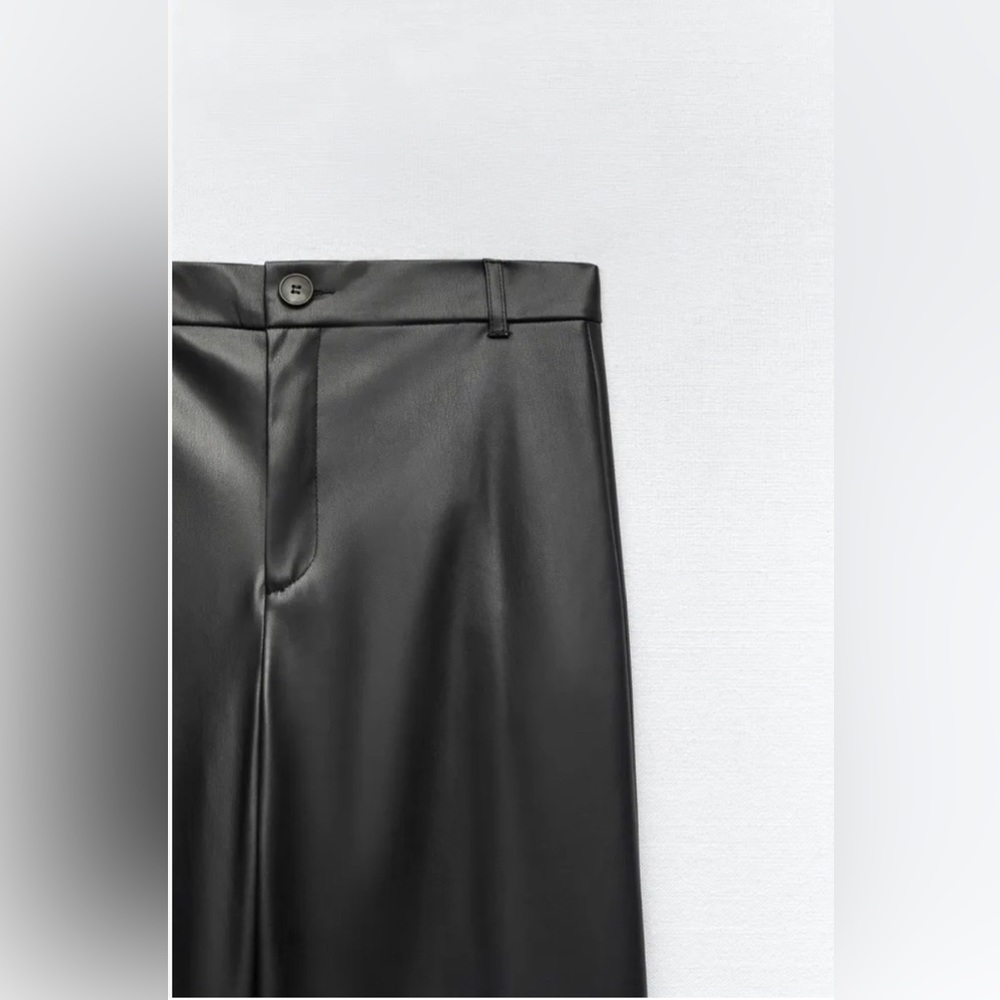 Zara Leather Pant - Picture 3 of 7